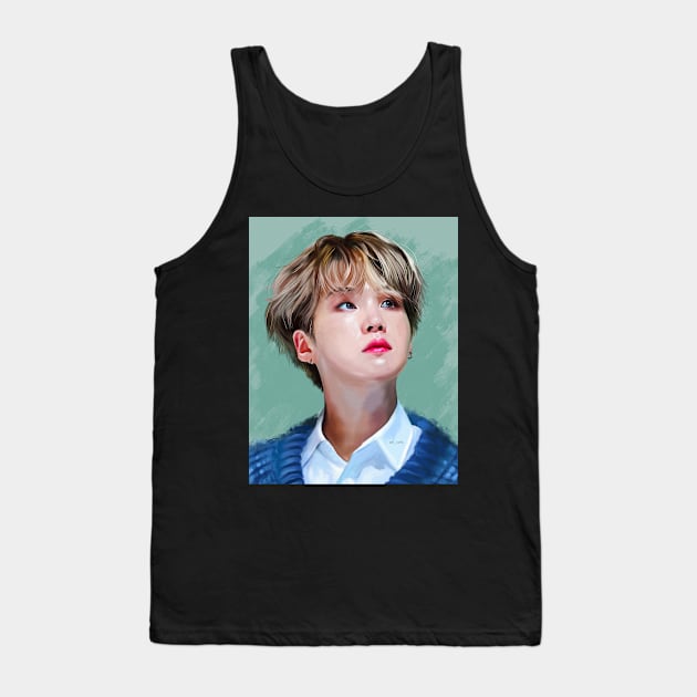 Min Yoongi Tank Top by ari-arts